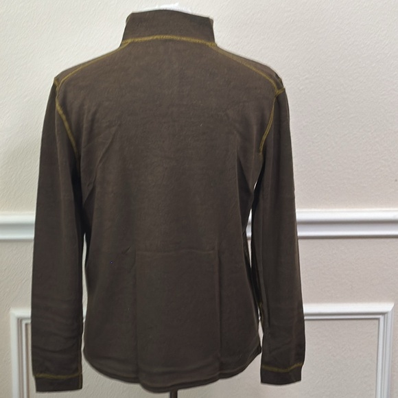 PolarMax MONTANA WOOL 2.0 Zip Mockneck - Southern Moss - Picture 4 of 10